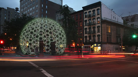 Pabell�n para el Storefront for Art and Architecture (NYC) dise�ado por Minsuk Cho/Mass Studies